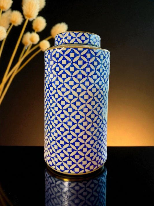 MID NIGHT BLUE JAR LARGE