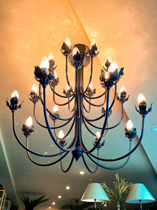 NIRVAAN CHANDELIER (MATT BLACK)