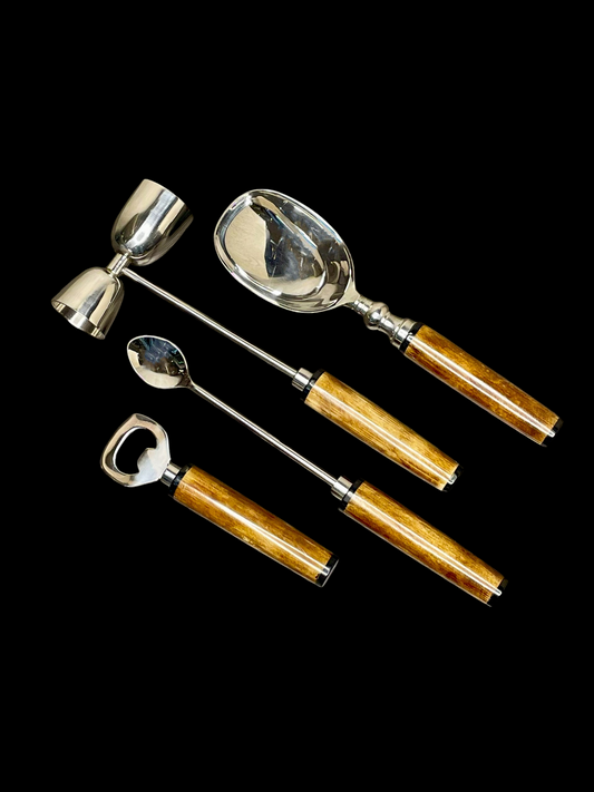 MANHATTAN BAR SET (SET OF 4)