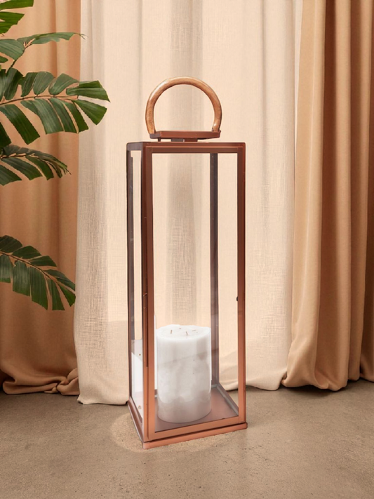 ELEGENZA LANTERN ROSE GOLD SMALL (PER PC)