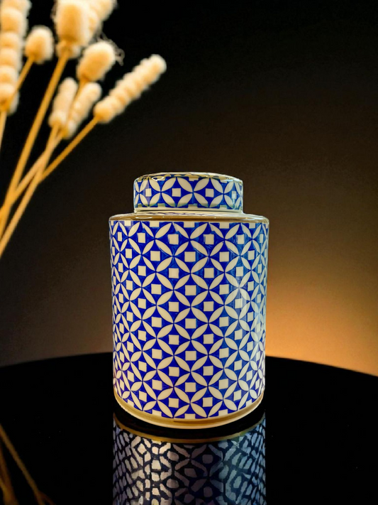 MID NIGHT BLUE JAR SMALL