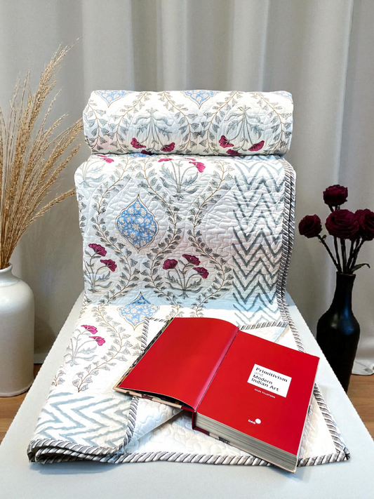 DUSKWHIRL BEDSPREAD WITH 2 PILLOWCASE 90 x 108 IN