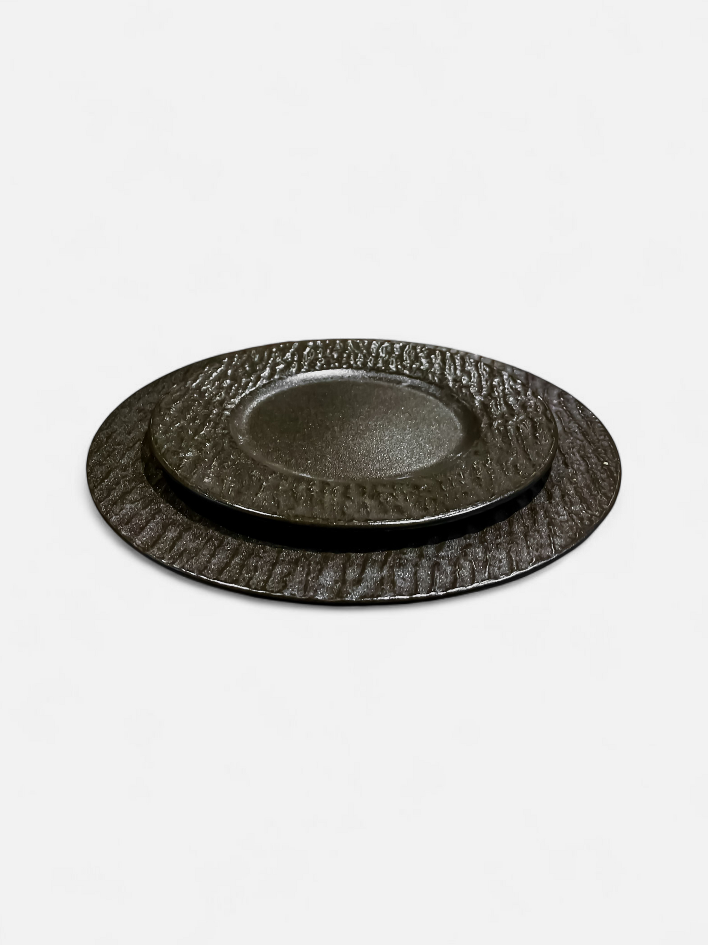 BLACK LAVA BIG PLATE