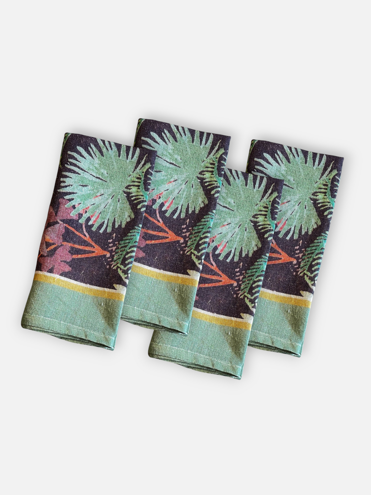 SELVA NOIRE DINNER NAPKIN OLIVE GREEN