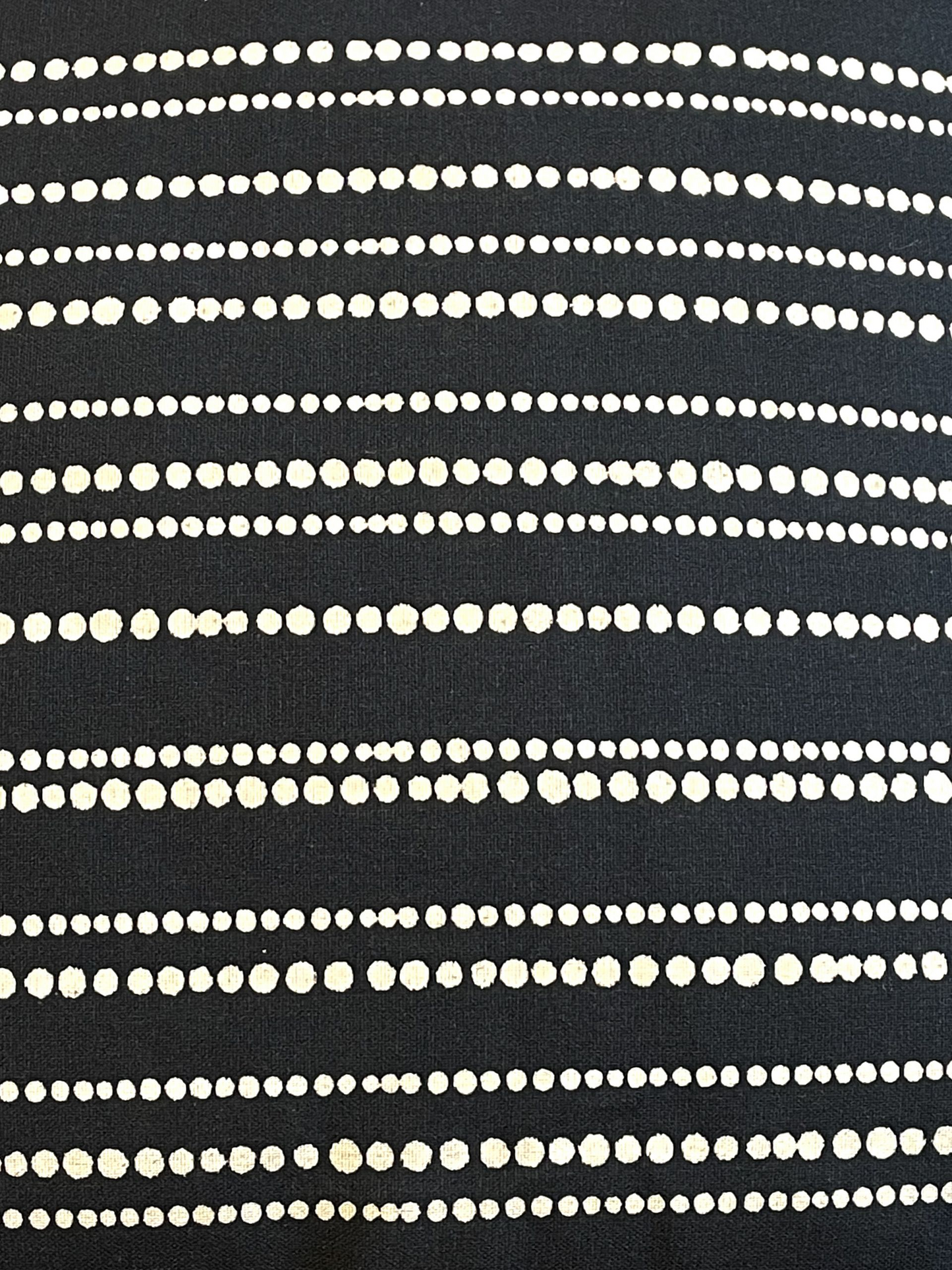 NOCTA LINES CUSHION WHITE & BLACK 20 x 20 IN