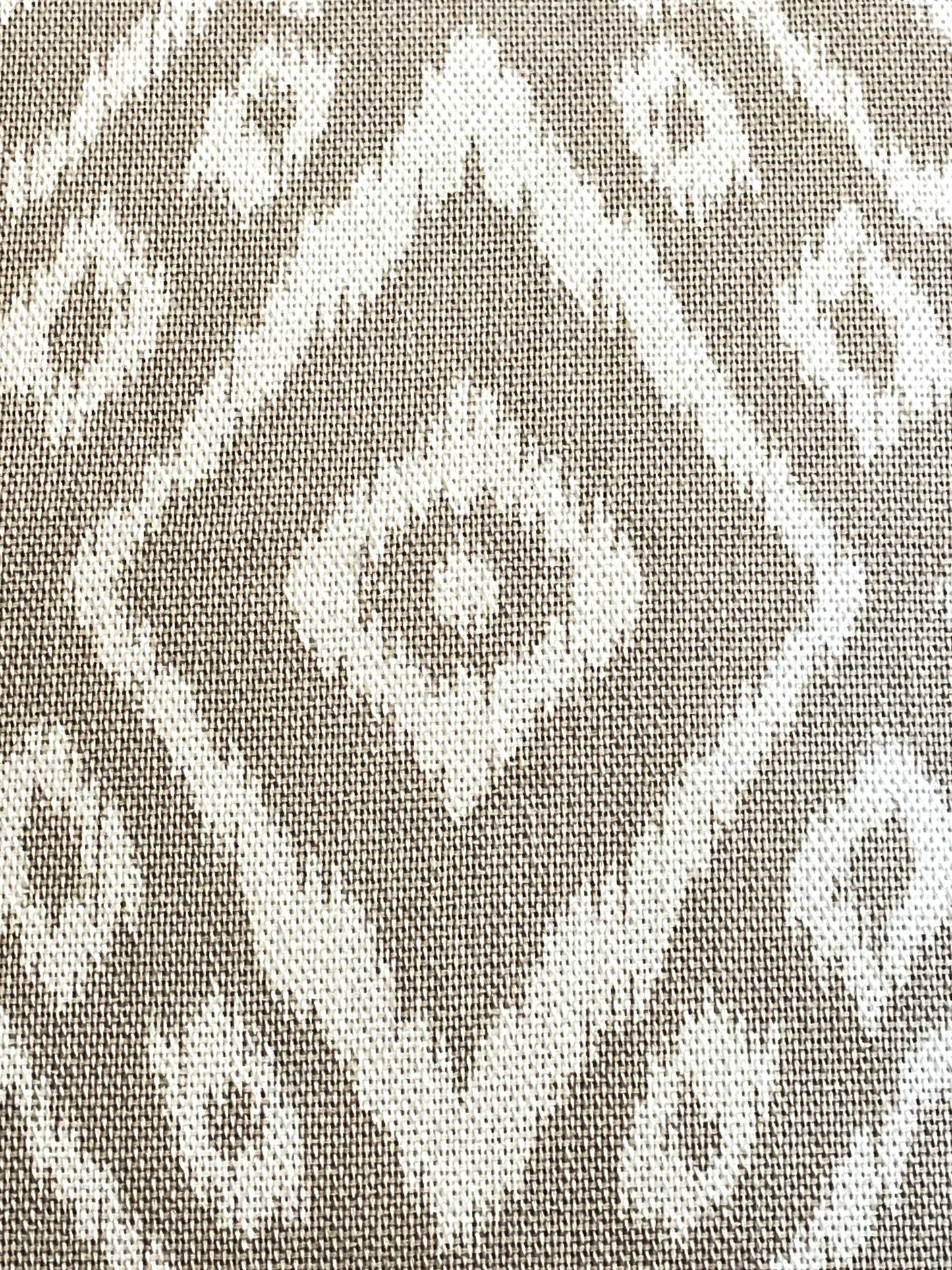 ROHANA IKAT CUSHION BEIGE SIZE 20 x 20 IN