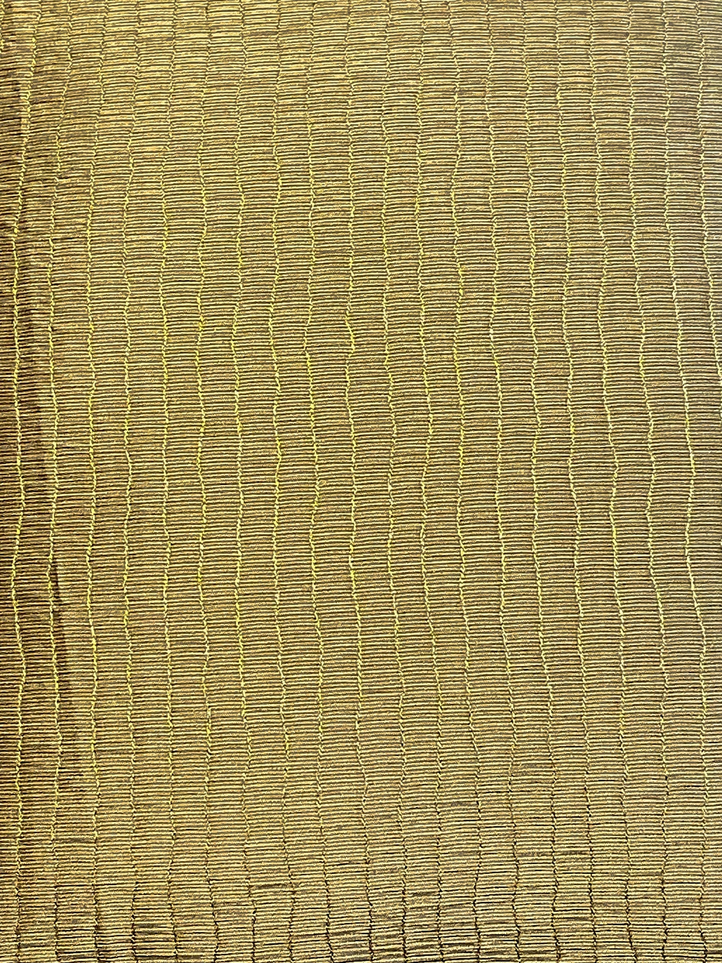 DELVONA CUSHION GOLD & BLACK 18 x 18 IN