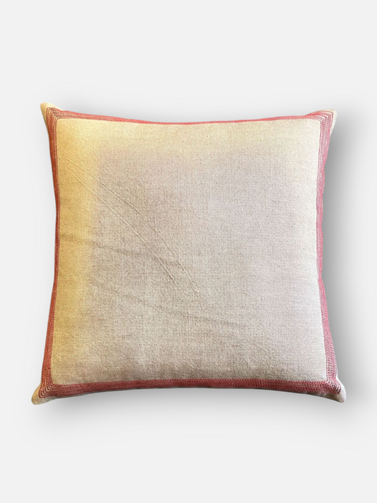 DUNEFLARE LUXE CUSHION IVORY 20 x 20 IN