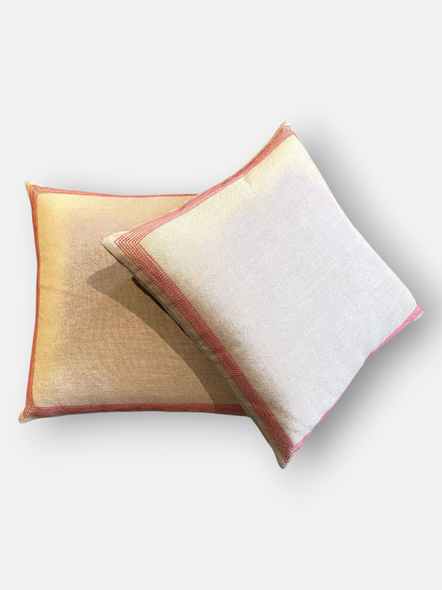 DUNEFLARE LUXE CUSHION IVORY 20 x 20 IN