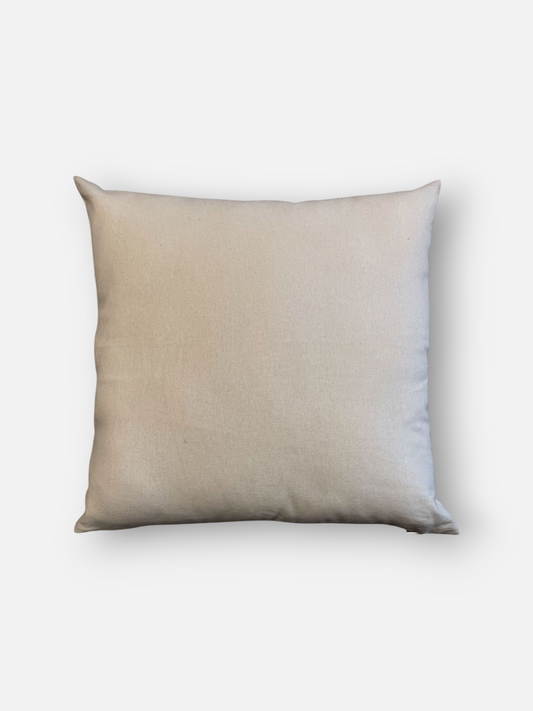 ROCHE LINEN CUSHION STONE NEUTRAL 16 x 16 IN
