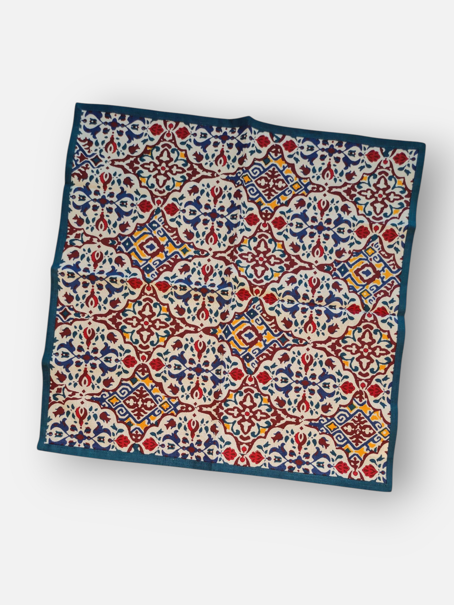 AZURA DINNER NAPKIN BLUE & MULTI (PER PC)