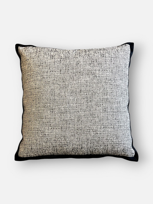 RAVELSTONE CUSHION CHARCOAL 18 x 18 IN