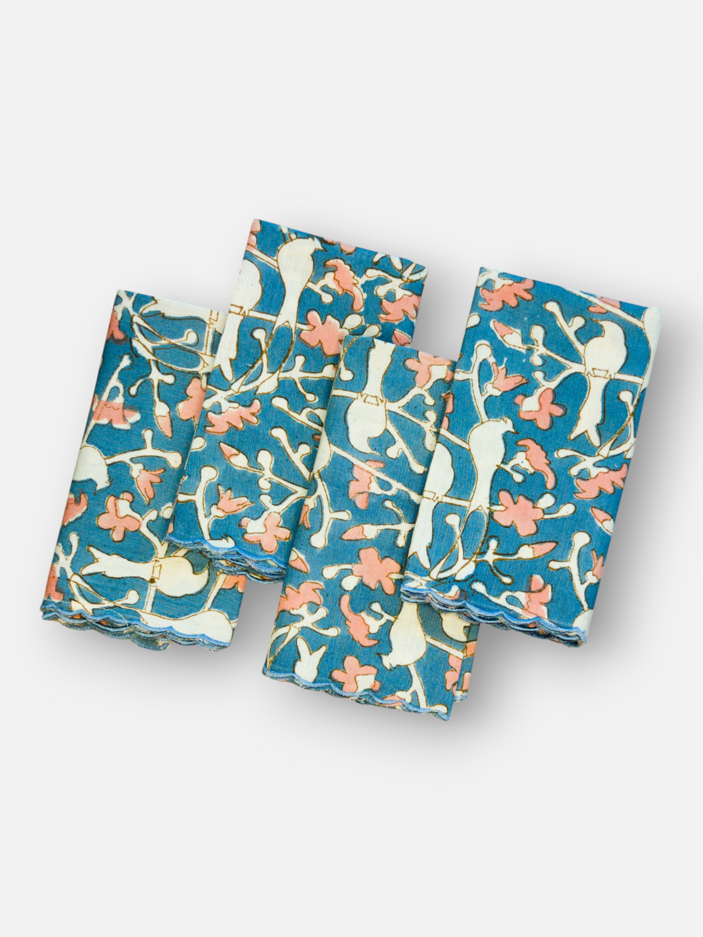 JARDIN MULTI DINNER NAPKIN BLUE & MULTI (PER PC)