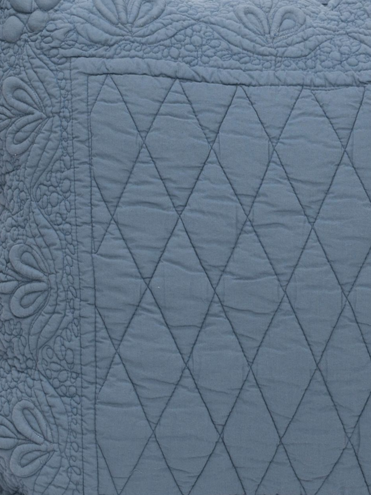 DELFINA CUSHION SLATE BLUE 20 x 20 IN