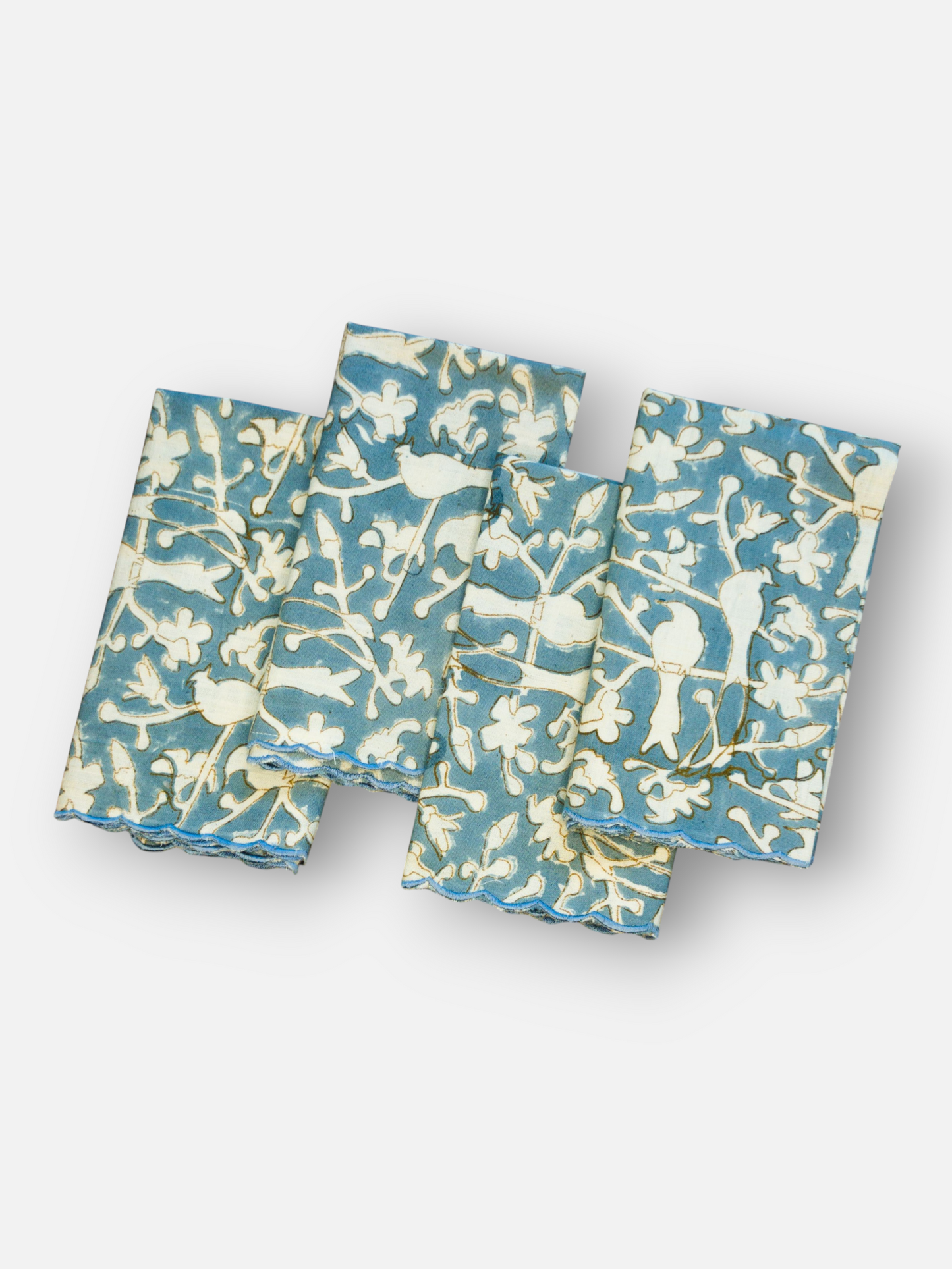 JARDIN DINNER NAPKIN DUSTY SKY BLUE (PER PC)