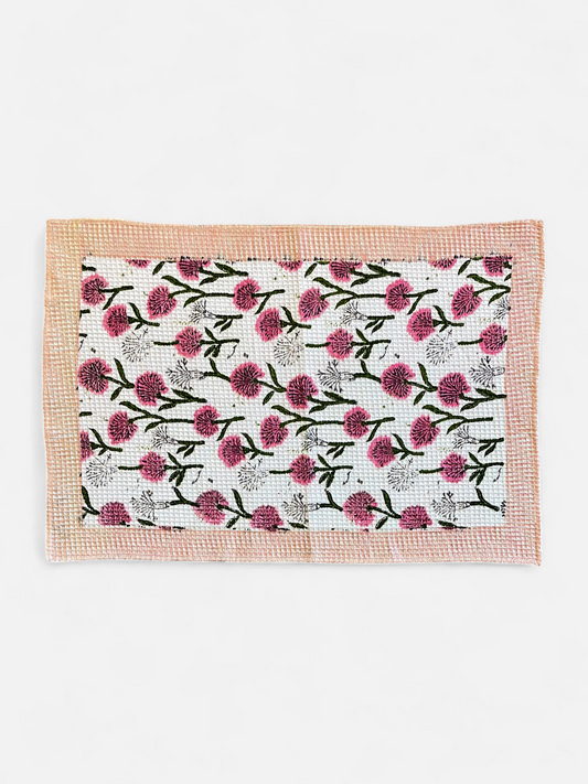ROSELLE BLOOM FACE TOWEL BLUSH PINK (PER PC)