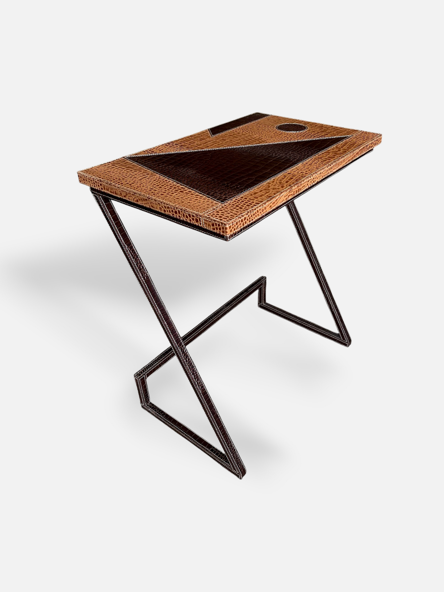 SUNSET LEATHER TABLE LARGE