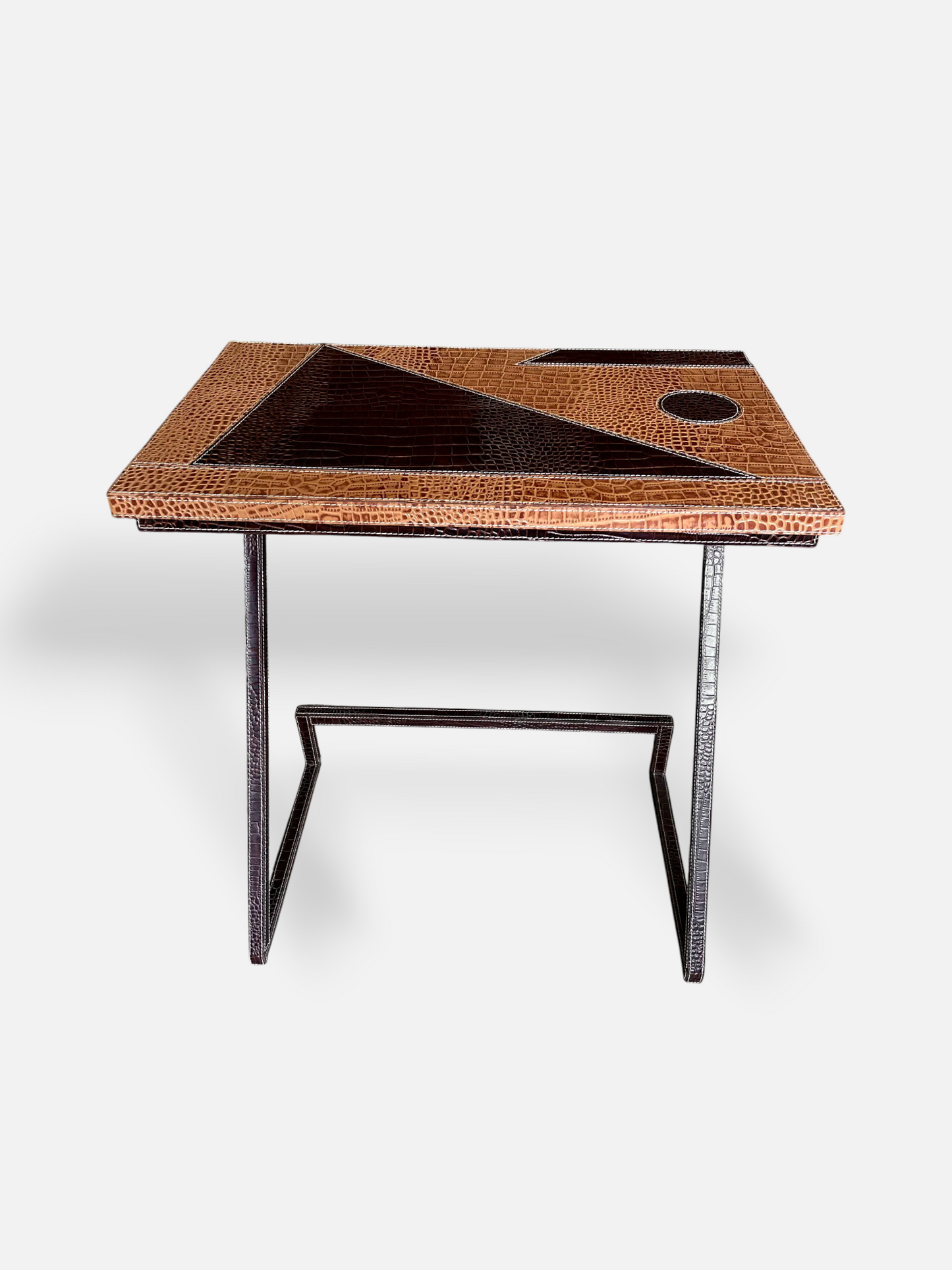 SUNSET LEATHER TABLE LARGE