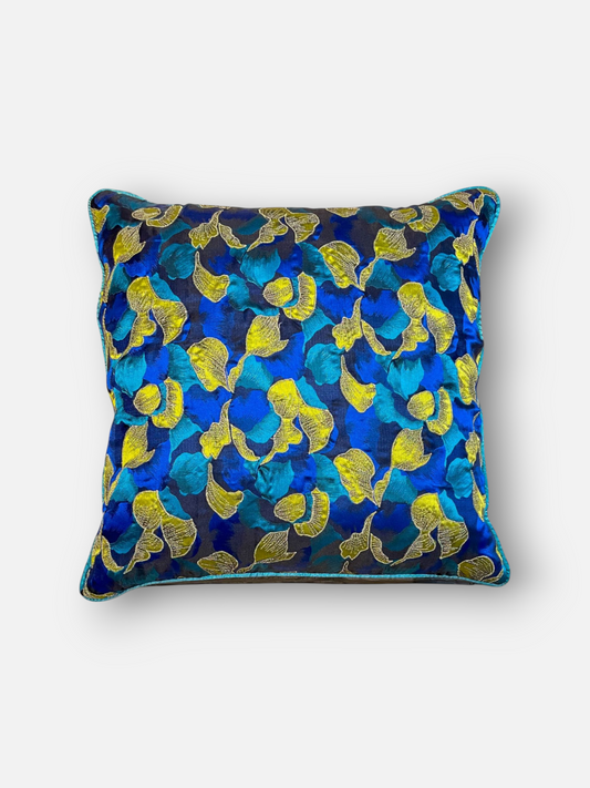 DUSKFLAIR CUSHION SHAPPHIRE BLUE 16 x 16 IN
