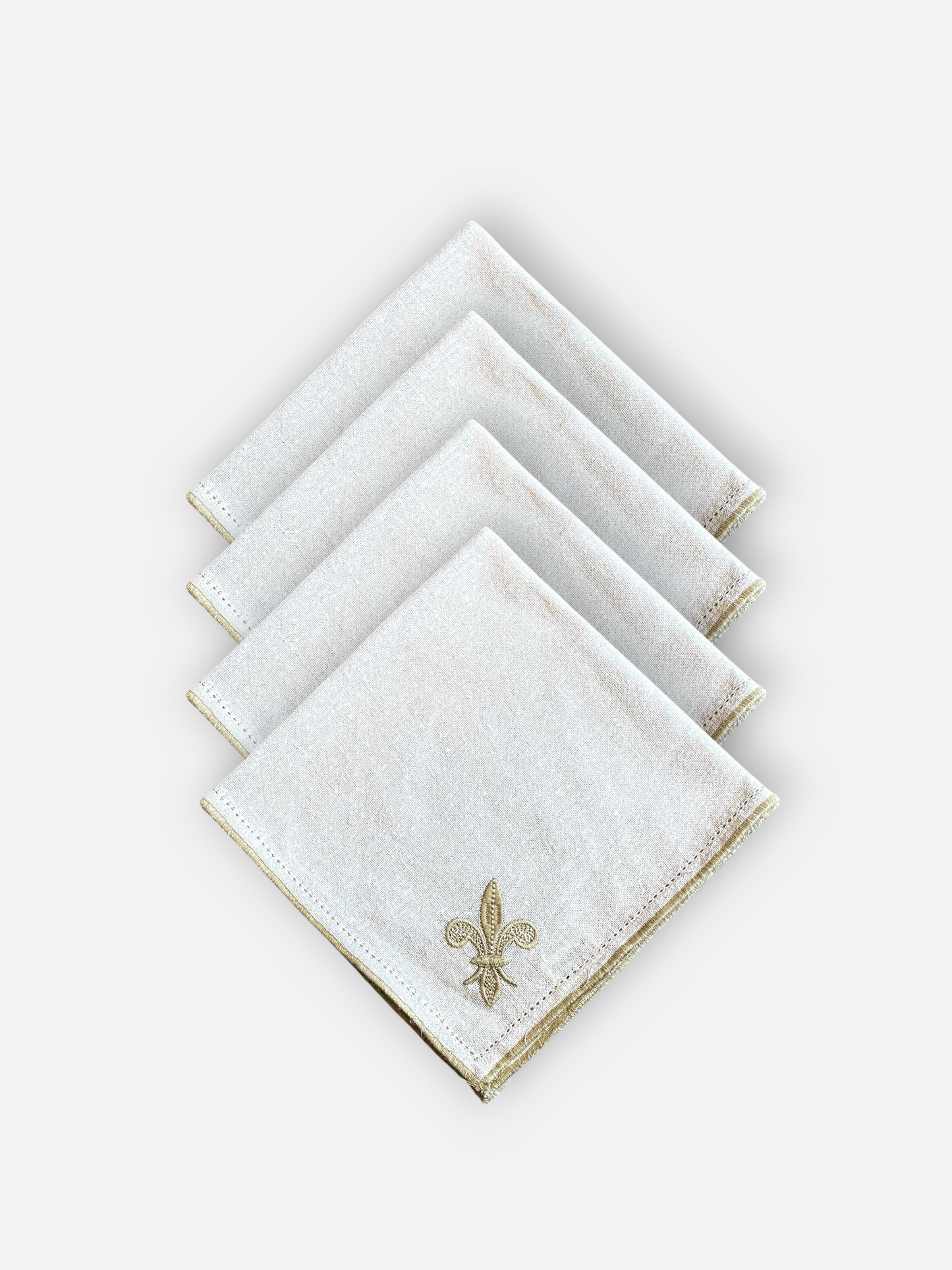BELLEGARDE DINNER NAPKIN NATURAL GOLD