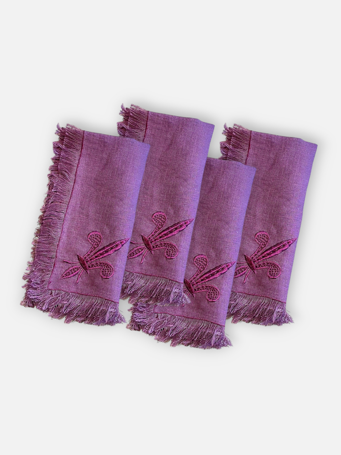 VELLURA LEVENDER ROSE DINNER NAPKIN LEVENDER ROSE