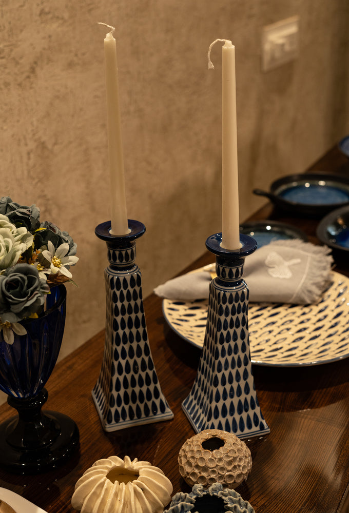 Pyramid Candle Stand (Set of 2)