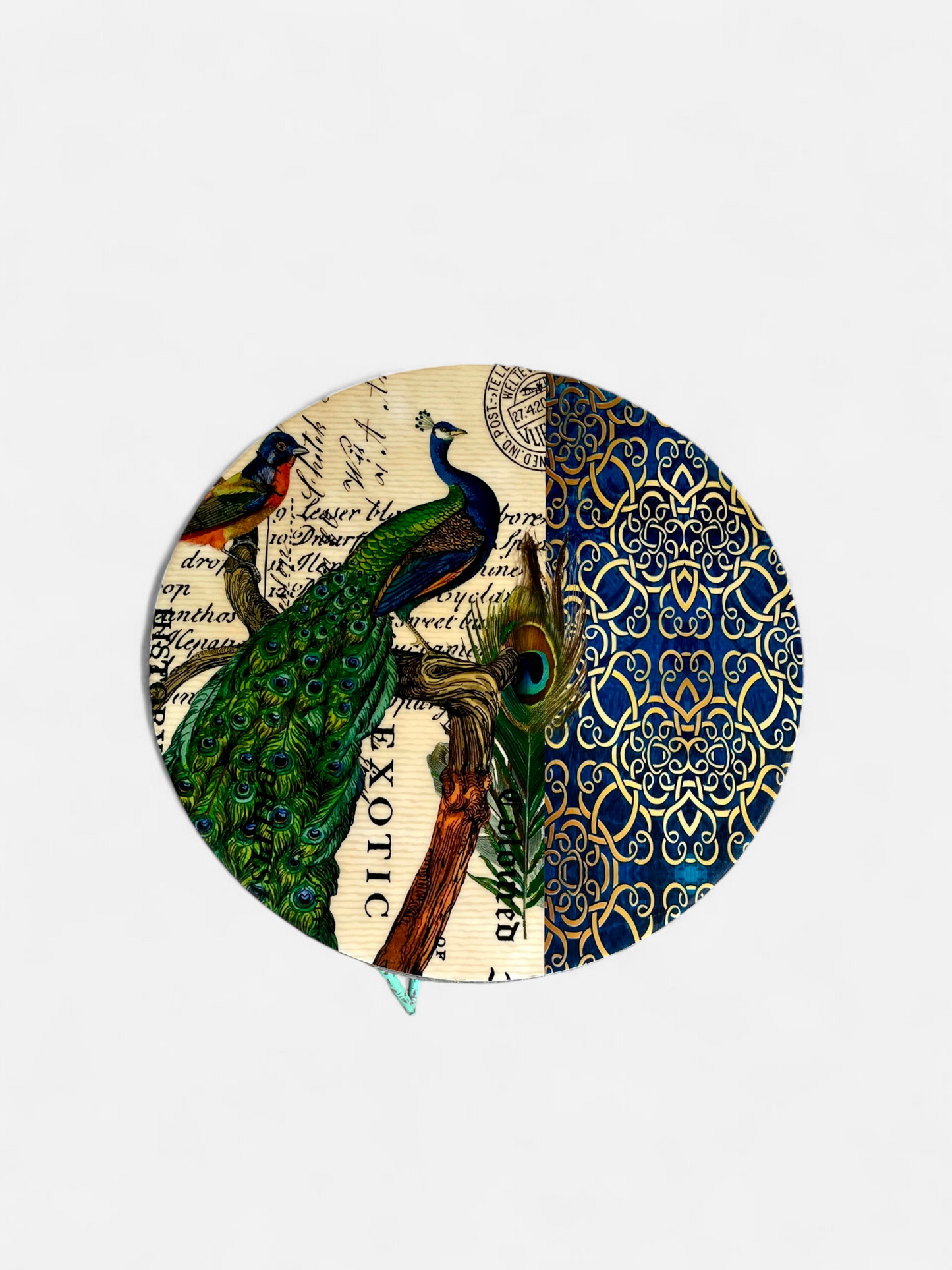 PEACOCK SIDE TABLE
