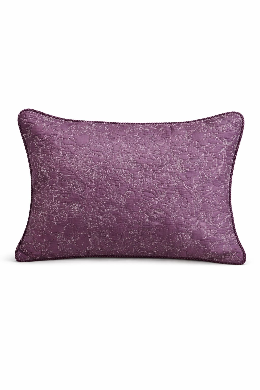 ROYAL PLUM HERITAGE CUSHION 20 X 14 IN