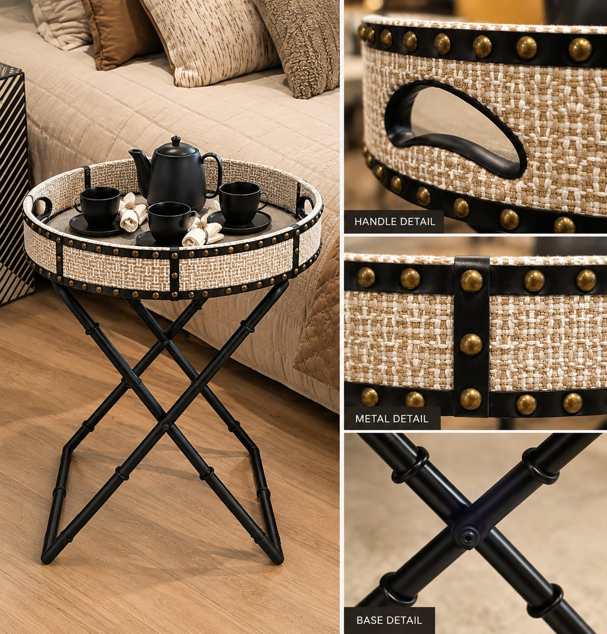 Tweed Bar Tray
