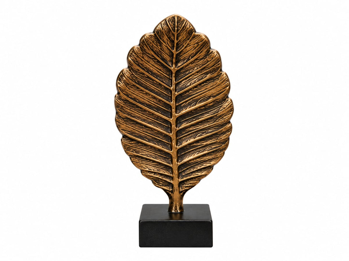 Antique Leaf Stand Medium