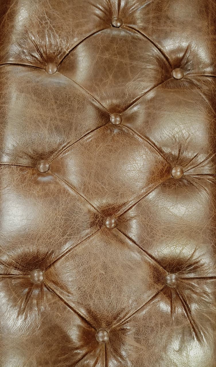 Caara Leather Arms Chair