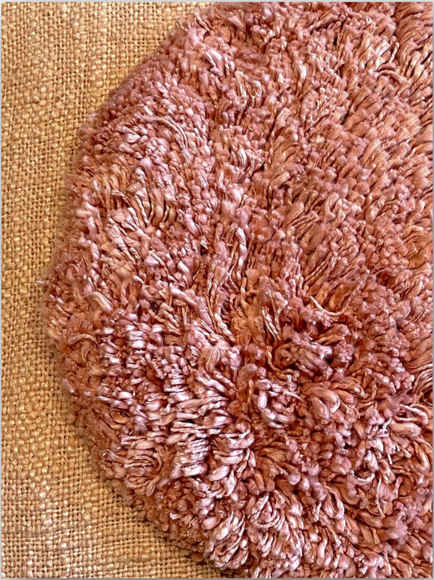 ROSELLE CUSHION CORAL 18 x 18 IN