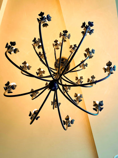 NIRVAAN CHANDELIER (MATT BLACK)