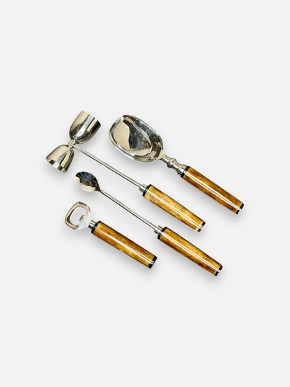 MANHATTAN BAR SET (SET OF 4)