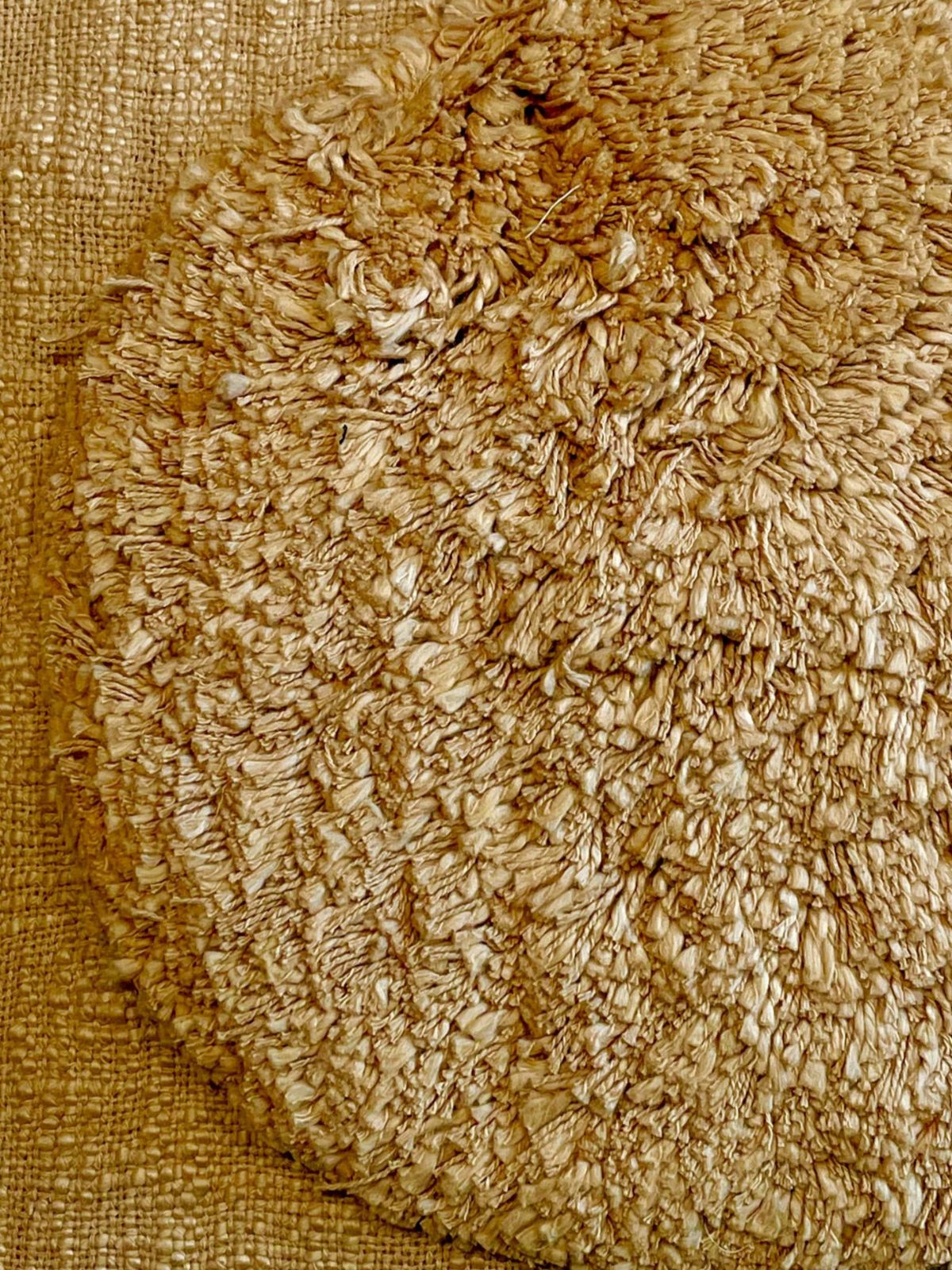 ROSELLE CUSHION BEIGE 18 x 18 IN