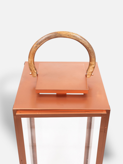 ELEGENZA LANTERN ROSE GOLD SMALL (PER PC)