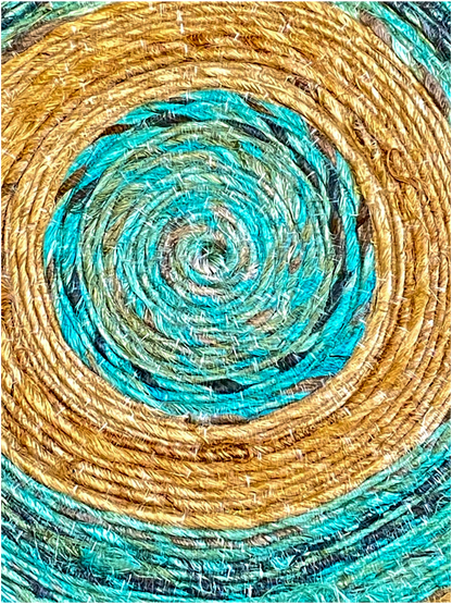 DUSKRIPPLE ROUND TABLE MAT MULTI (PER PC)