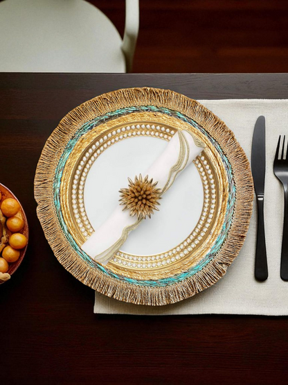 DUSKRIPPLE ROUND TABLE MAT MULTI (PER PC)
