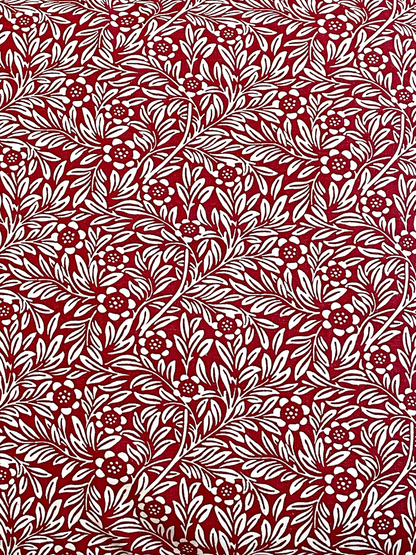 DAHILA CUSHION RED 20 x 20 IN