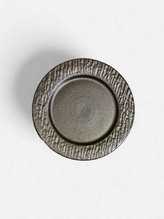 BLACK LAVA BIG PLATE