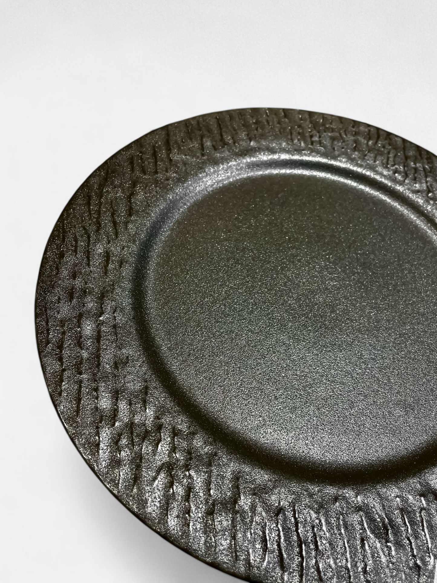 BLACK LAVA BIG PLATE