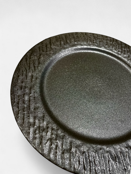 BLACK LAVA BIG PLATE