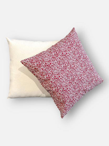 DAHILA CUSHION RED 20 x 20 IN