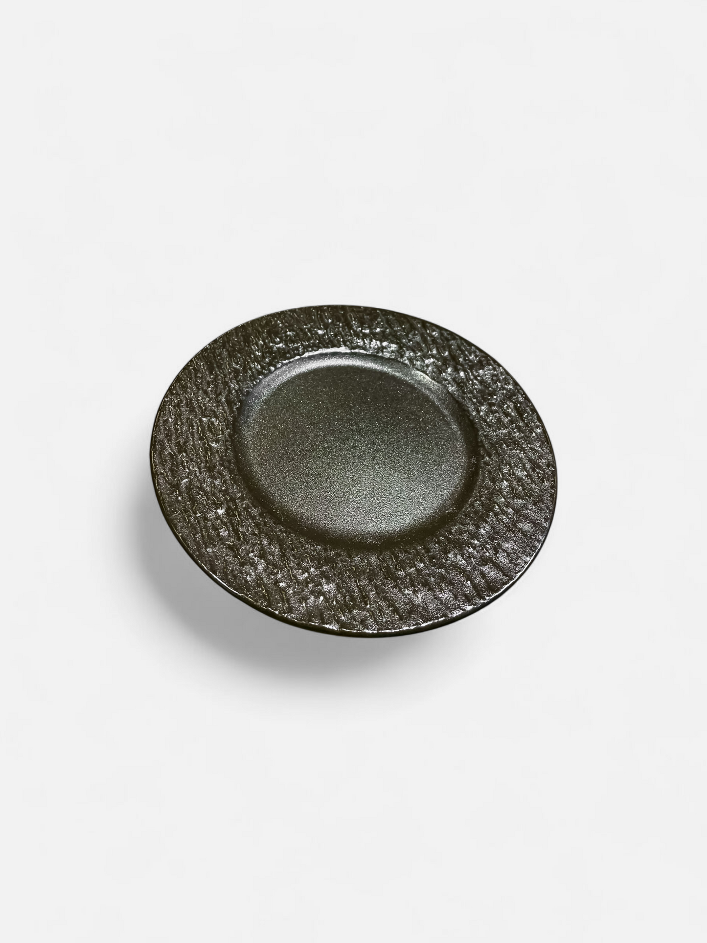 BLACK LAVA SMALL PLATE
