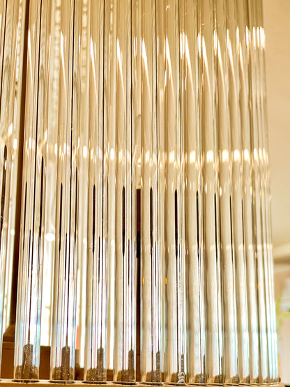 RAVINCI LONG CHANDELIER (ANTIQUE GOLD)