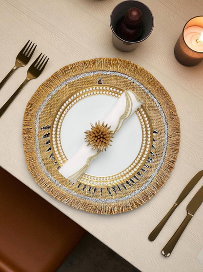 NATURA ROUND TABLE MAT NATURAL (PER PC)