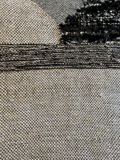 NOIR CUSHION GREY & BLACK 20 x 20 IN