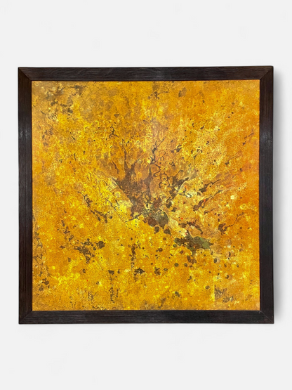 SUNSET HUE WALL ARTWORK 64 x 64 IN