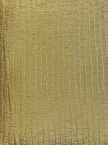 DELVONA CUSHION GOLD & BLACK 18 x 18 IN