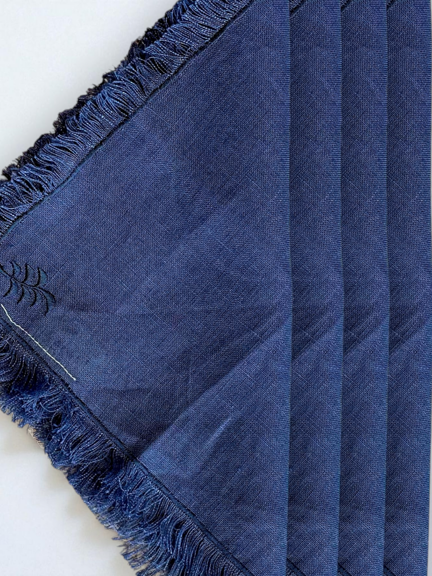 DUSKWEAVE COCKTAIL NAPKIN SLATE BLUE (SET OF 4)